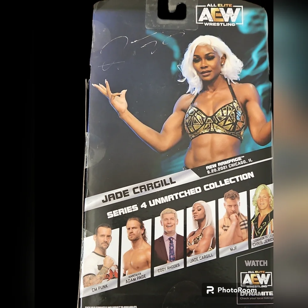 AEW Unmatched Collection Series 4 Jade Cargill Action Figure - Picture 2 of 4